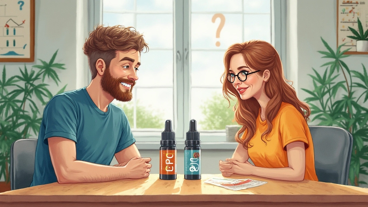 Porovnání s jinými koncentracemi CBD