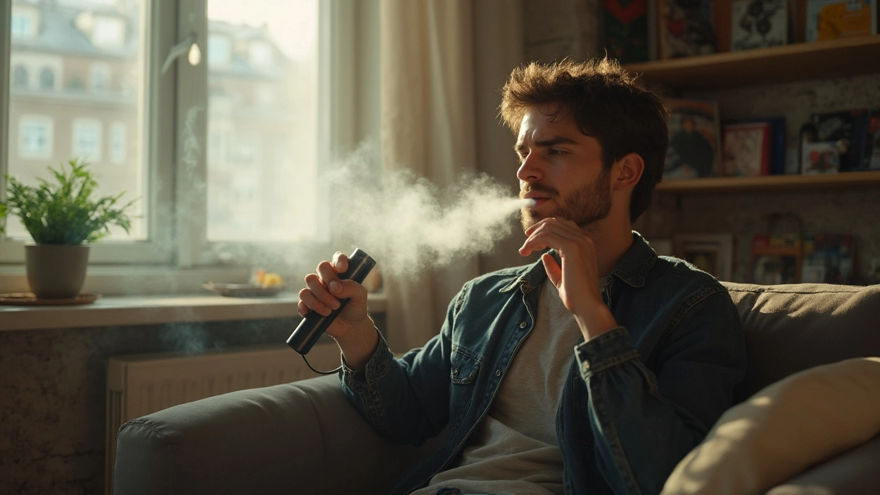 Popcorn lung: příznaky a rizika při THC vapování
