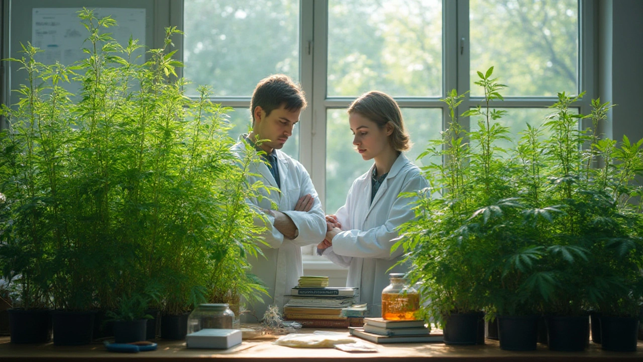 Srovnání sativa vs. indica: Který druh konopí je silnější a proč?