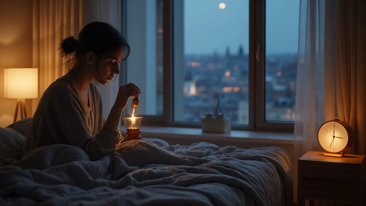 CBD před spaním: kdy ho vzít, aby zabral (časování, dávkování, formy) 2025