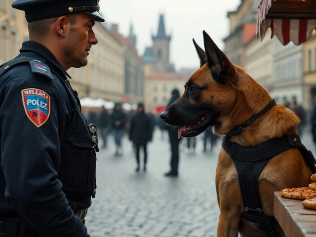 Dokáže policejní pes vycítit jedlé konopné produkty?