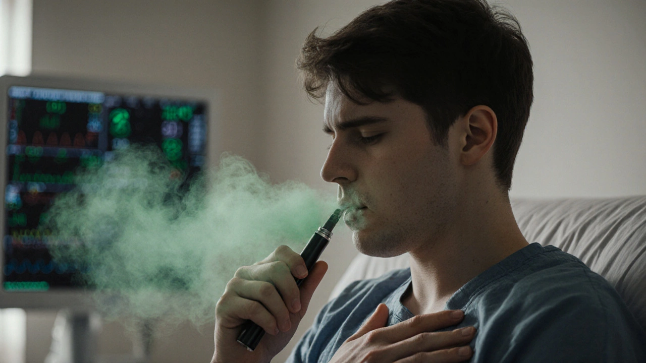 Jak poznáte, že vaping s THC vás dělá nemocného?