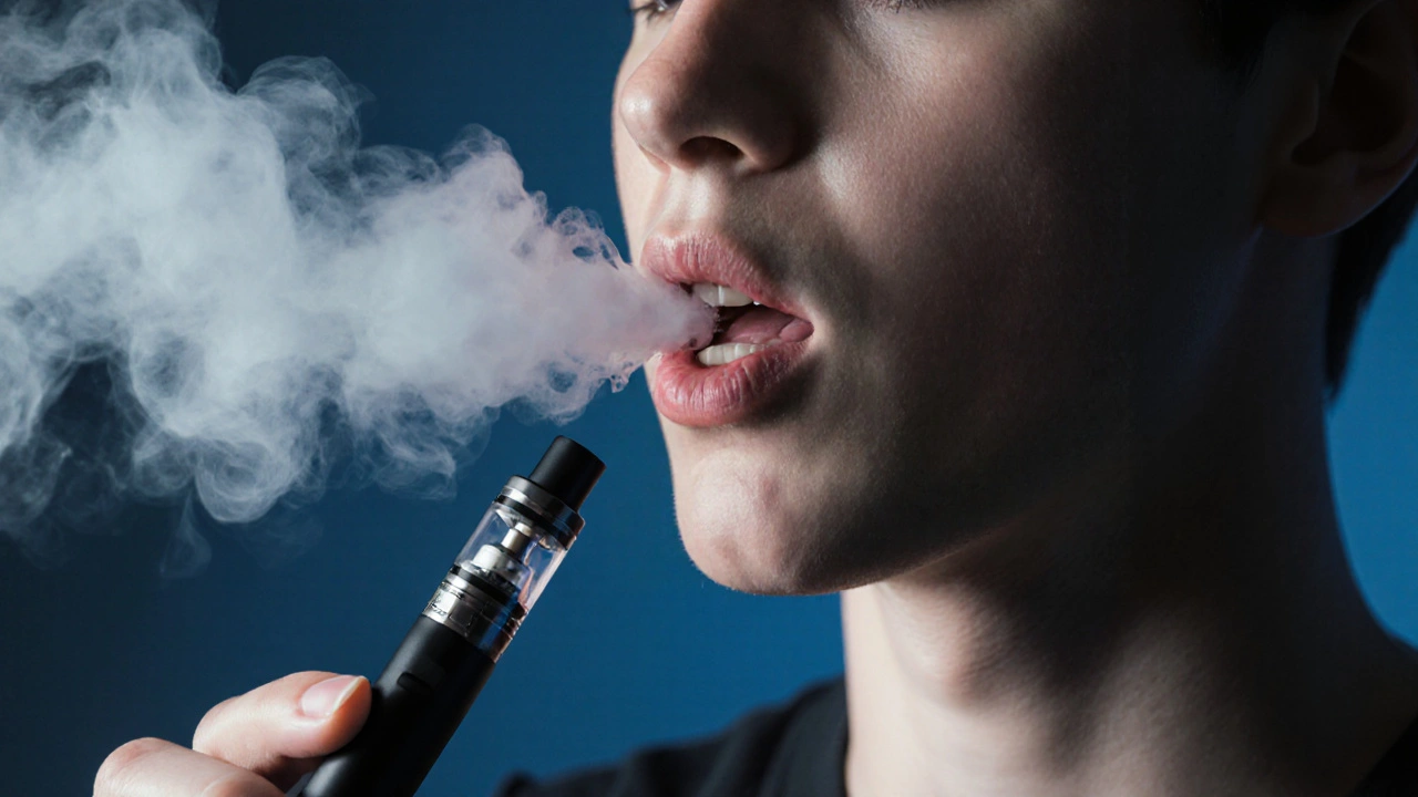 Může vaping způsobit orální kandidózu?