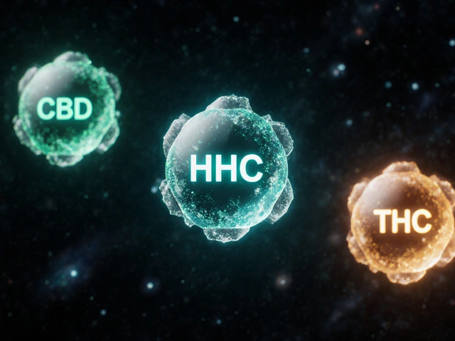Jaký vliv má HHC? - účinky a srovnání s CBD a THC