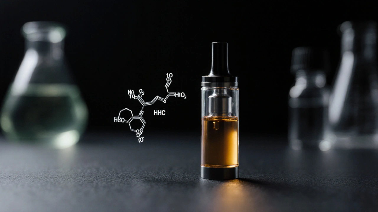 Účinky HHC vapingu: Co očekávat, rizika a srovnání s THC a CBD