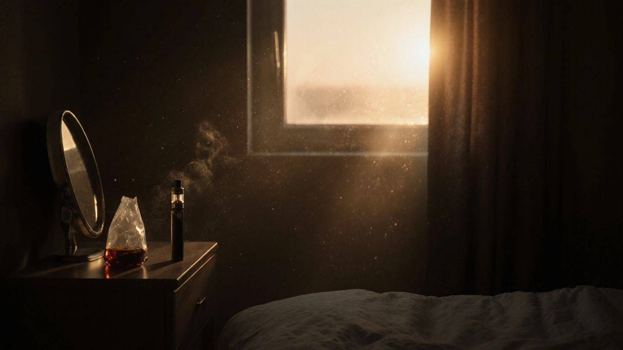 Jak poznat, že někdo vyparoval THC ve vašem pokoji?