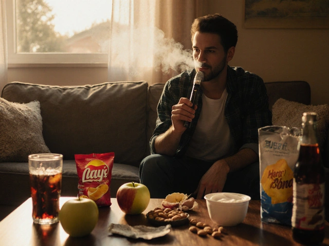 Způsobuje vaping s THC nárůst břišního tuku?