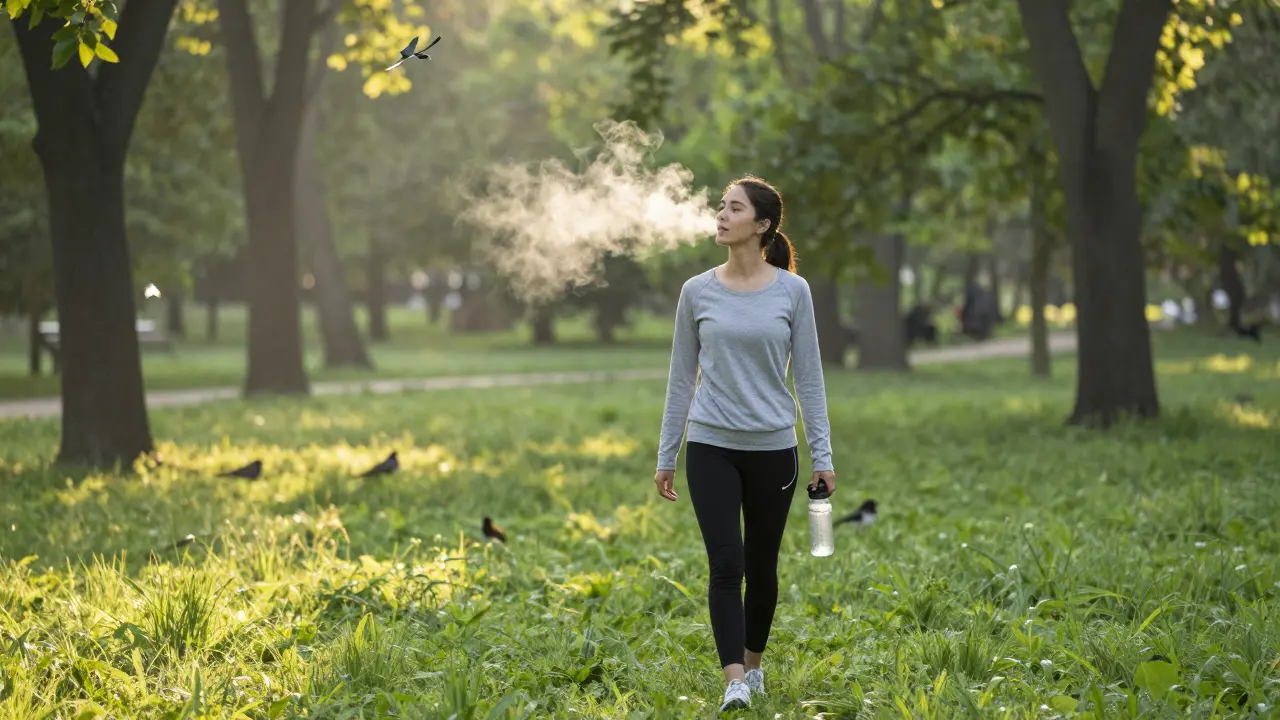 Jak očistit plici po ukončení vapingu s THC?