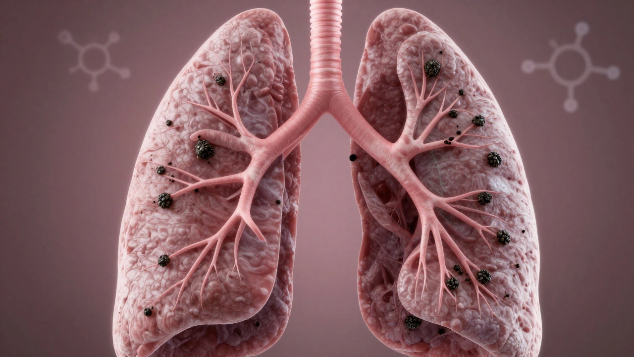 Jak odstranit dehet z plic po vapingu s THC?