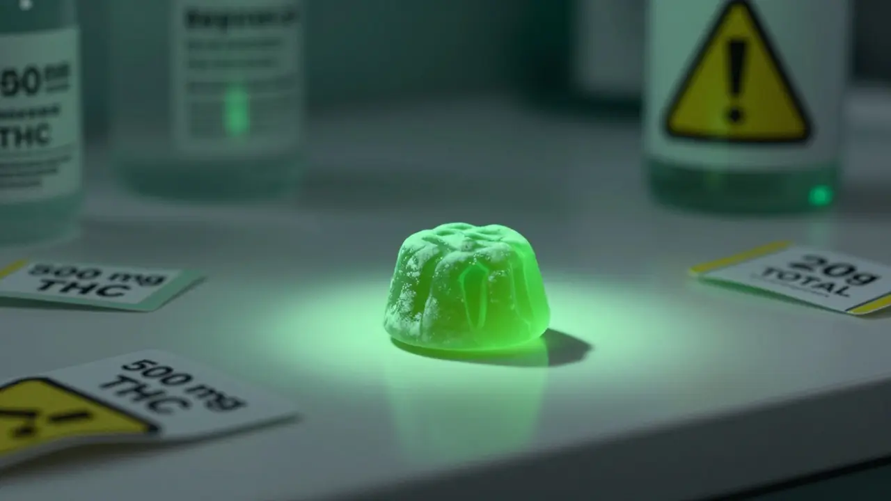 Jak silný je 20g THC edibil? Co vás čeká při konzumaci