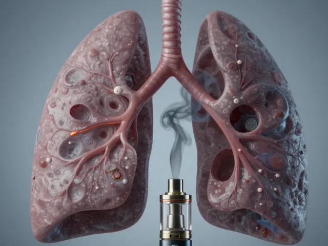 Zazdraví se plic po vapingu s THC?