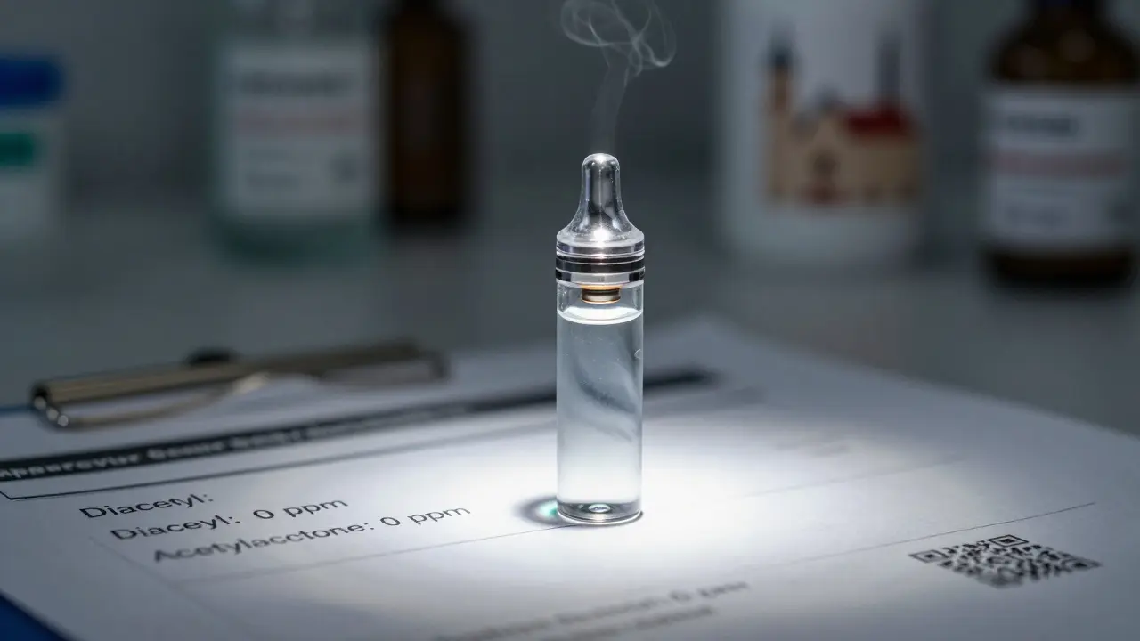 Jaké vape brandy nemají diacetyl? Bezpečné volby pro THC vaping