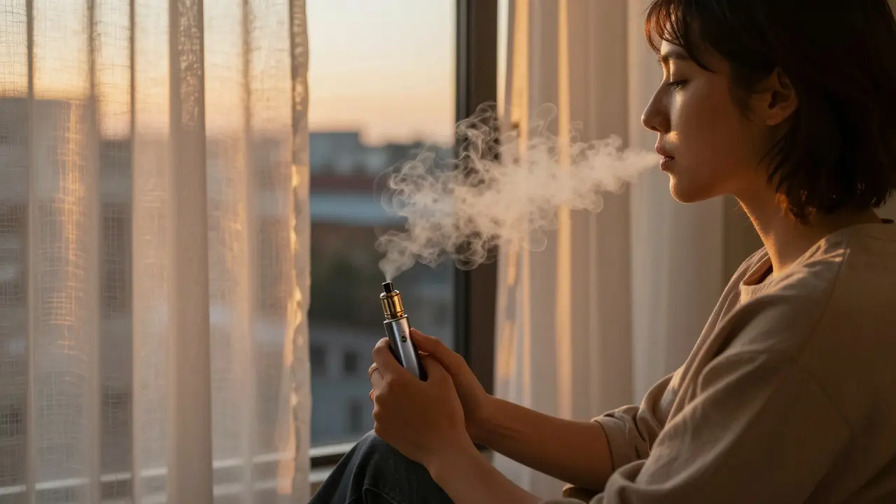 Co cítíte, když vdechujete CBD vape? Skutečné pocity a co očekávat