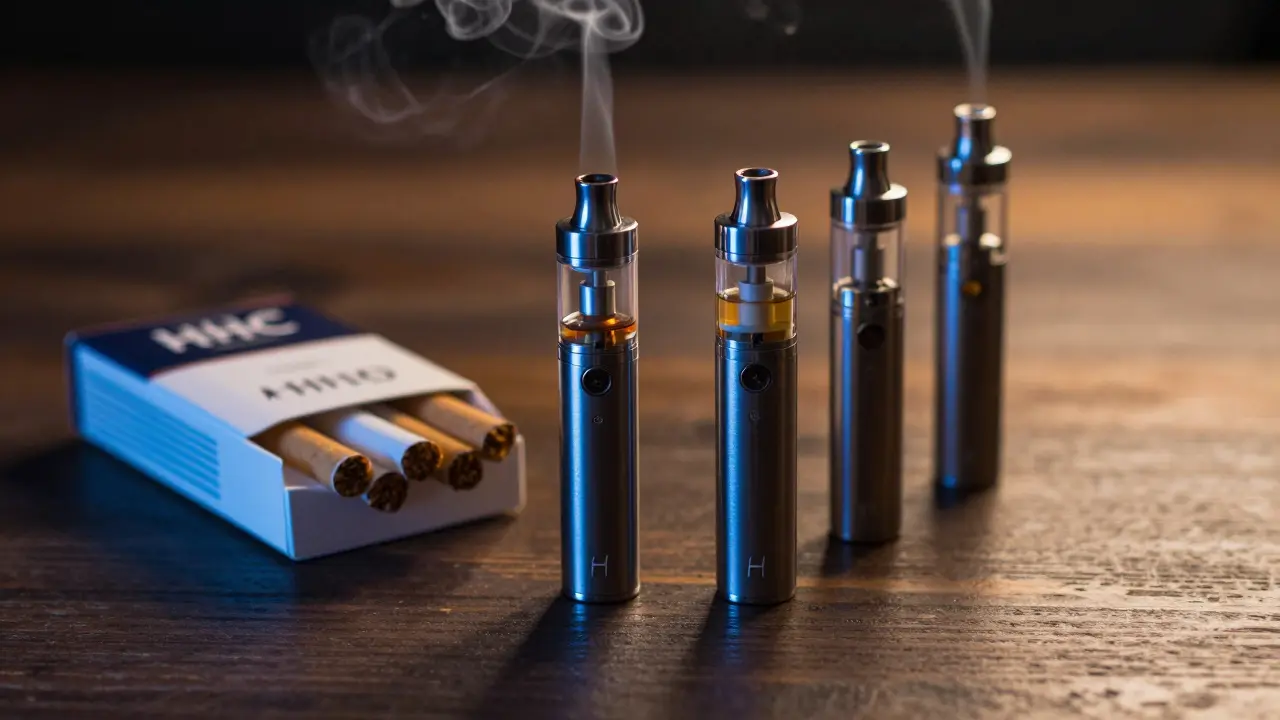 Kolik tahů z vapera odpovídá jedné cigaretě: Průvodce konverzí pro uživatele HHC