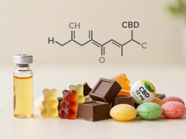 Co je rozdíl mezi edibily a CBD?