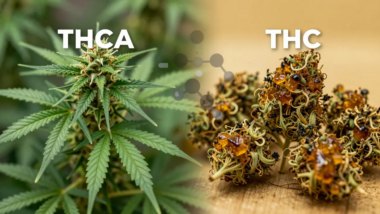 Přeměňuje se THCA na CBD? Vysvětlení chemie kanabinoidů