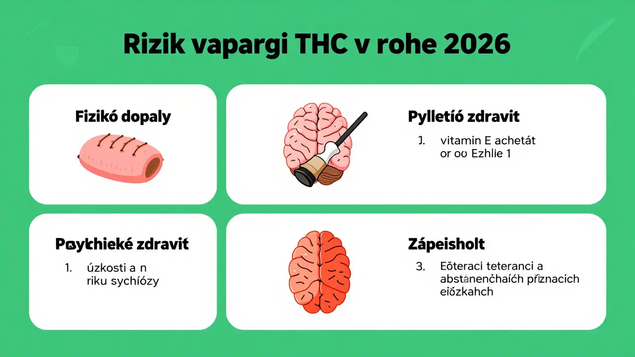 Vaping THC a zdraví: Rizika, účinky a co vědět v roce 2026