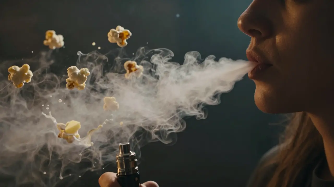 4 varovné příznaky popcornové plicní nemoci u vaperů THC