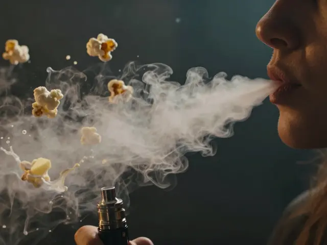 4 varovné příznaky popcornové plicní nemoci u vaperů THC