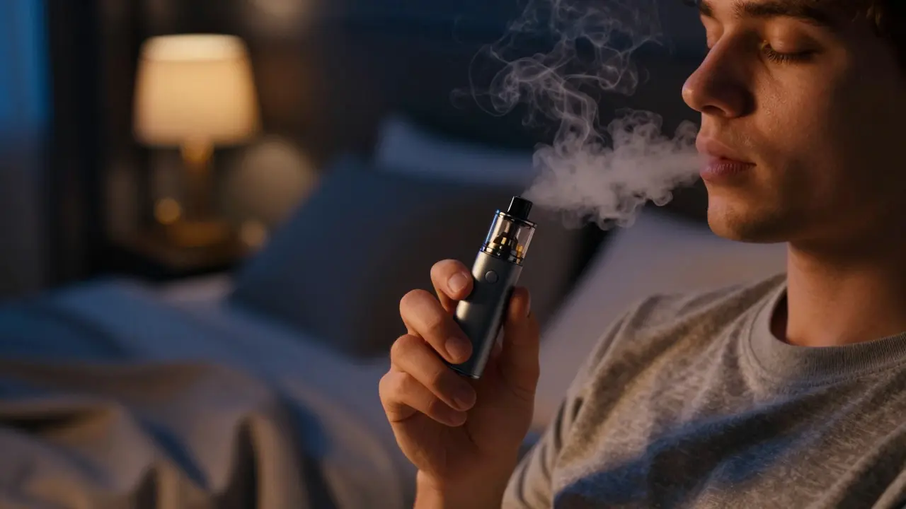 Vaping a spánek: Pomáhá THC vaperu s nespavostí?