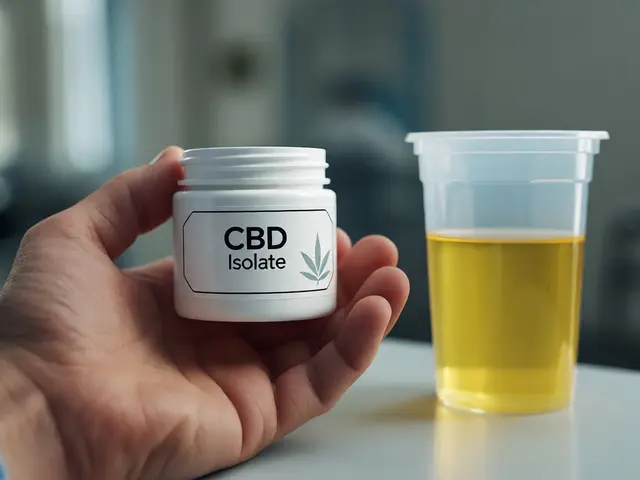 Ukáže CBD isolate v močovém testu? Pravda o čistotě a THC
