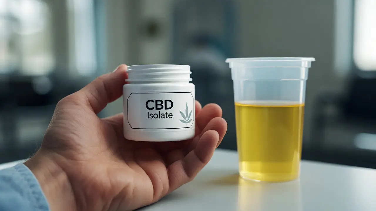 Ukáže CBD isolate v močovém testu? Pravda o čistotě a THC